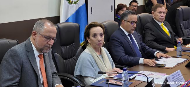 Guatemala firma el Pacto “Alimentación Primero” y marca un precedente regional